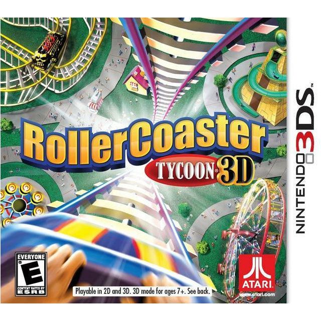 3DS - RollerCoaster Tycoon 3D