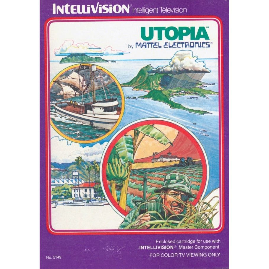 Intellivision - Utopia (Cartridge Only)