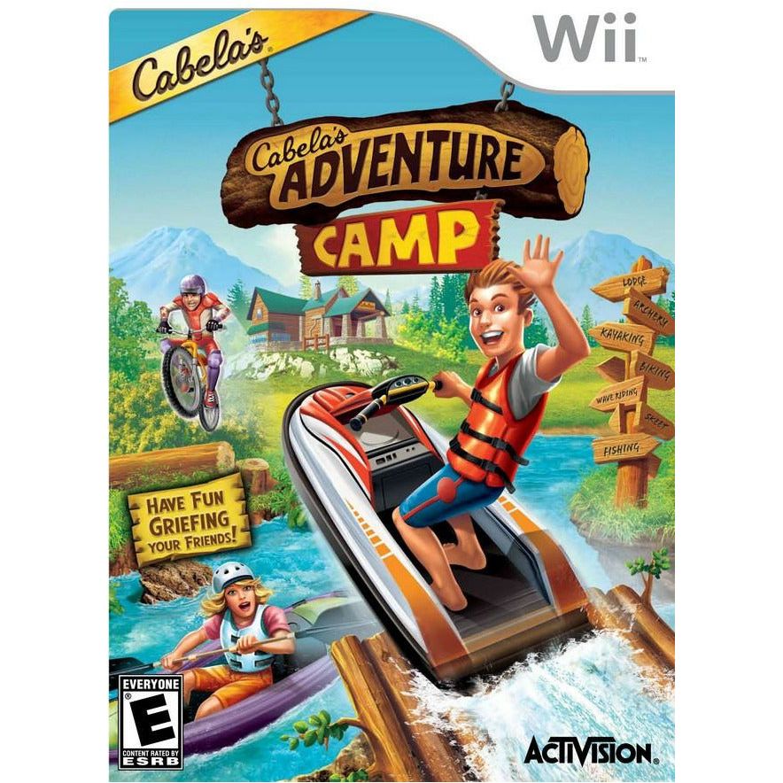 Wii - Le camp d'aventure de Cabela