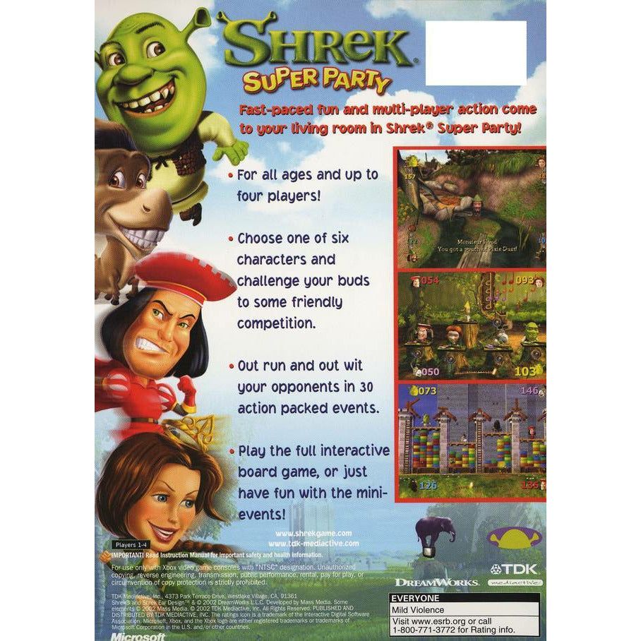 XBOX - Shrek Super Fête