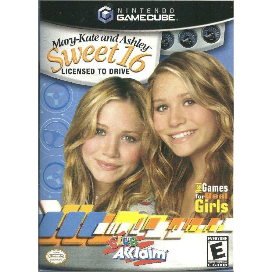 GameCube - Mary Kate And Ashley Sweet 16 Licensed To Drive