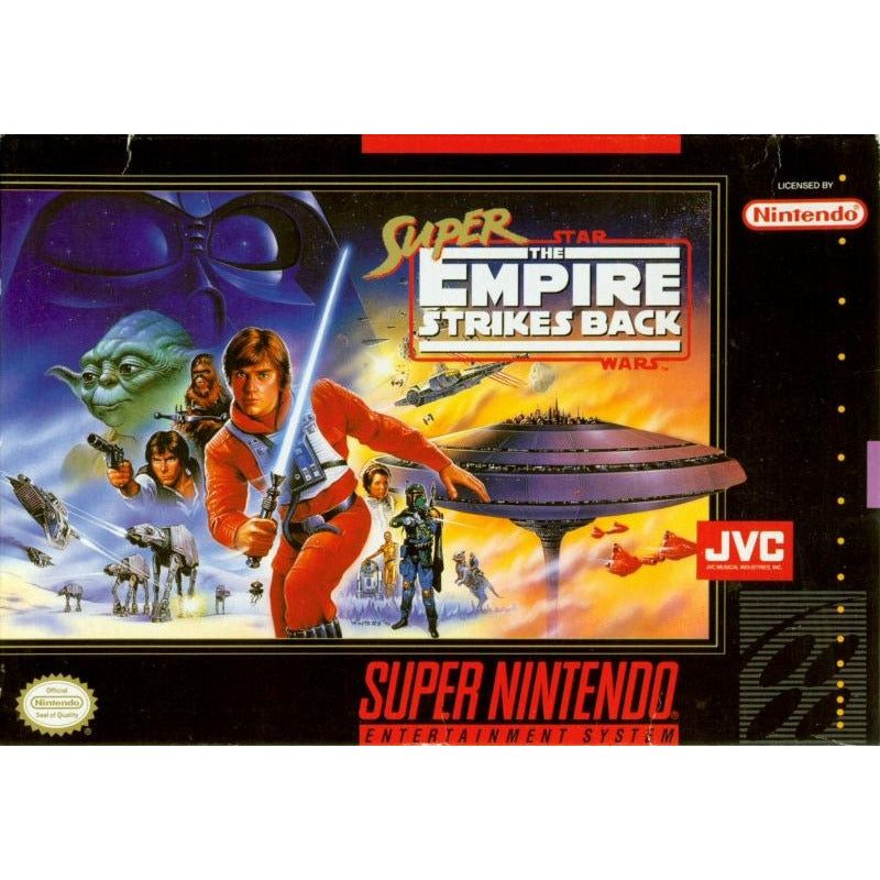 SNES - Super Star Wars L'Empire contre-attaque (Complet en boîte)