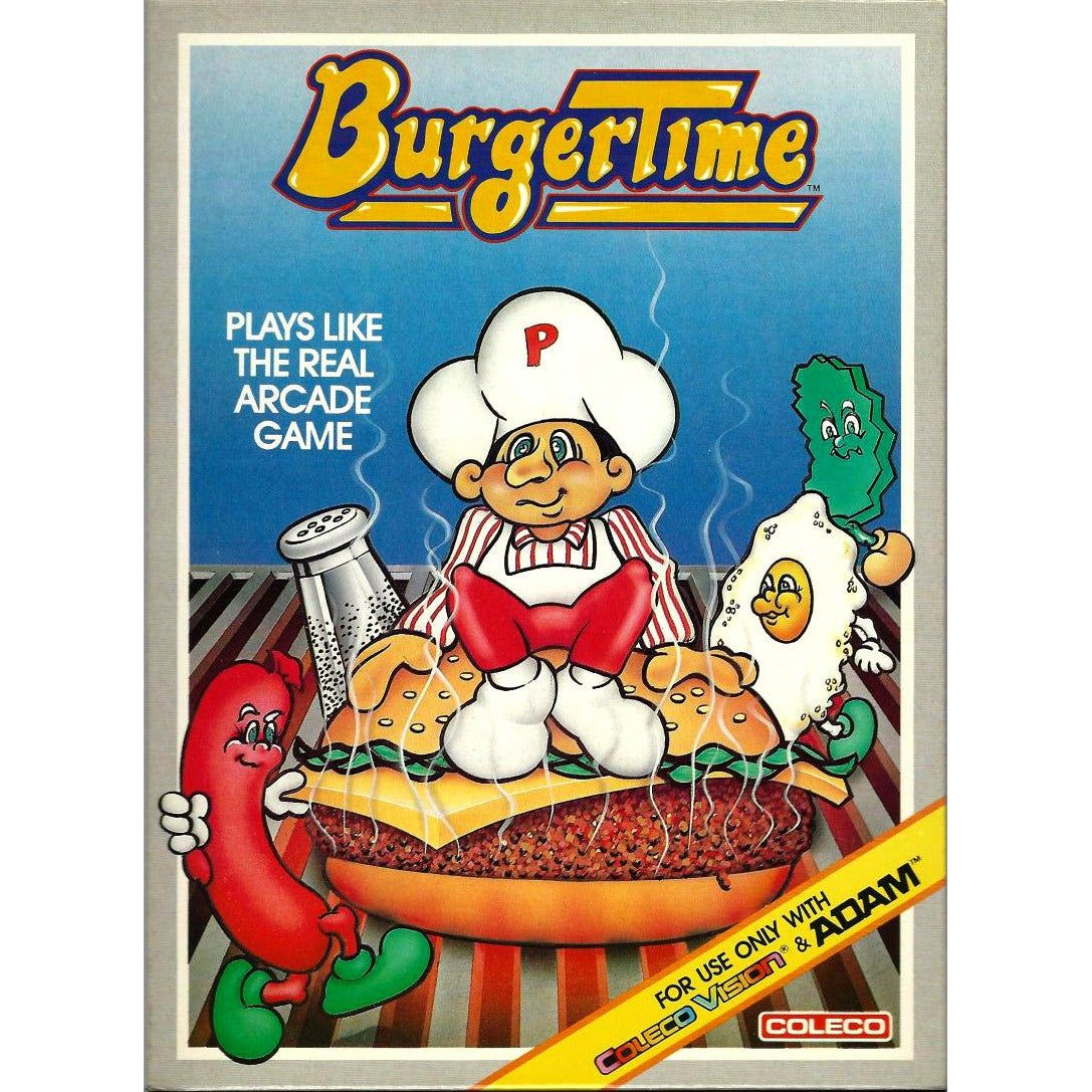 ColecoVision - Burger Time (Cartridge Only)