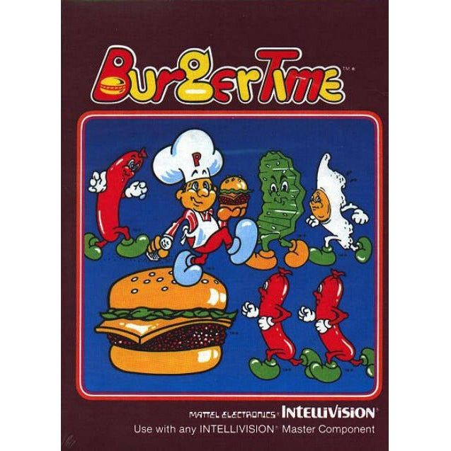 Intellivision - Burger Time (Cartridge Only)