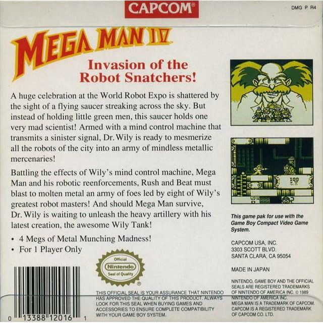GB - Mega Man IV (Cartridge Only)