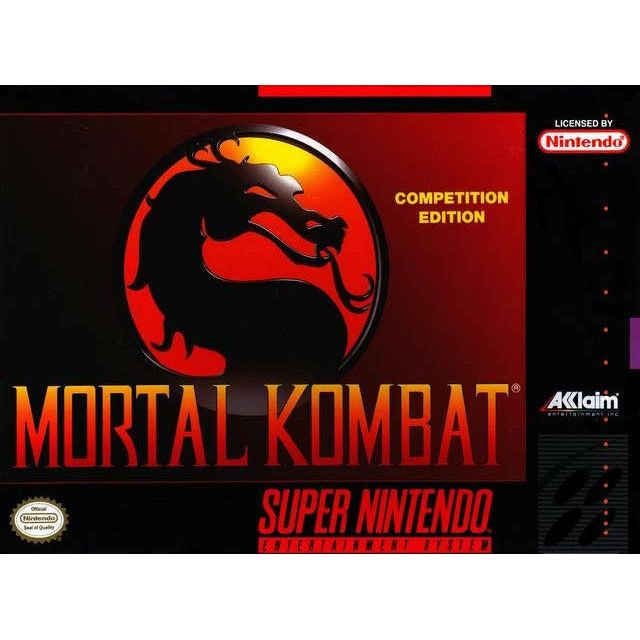 SNES - Mortal Kombat (Complete in Box)