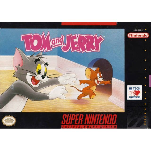 SNES - Tom et Jerry (complet en boîte)