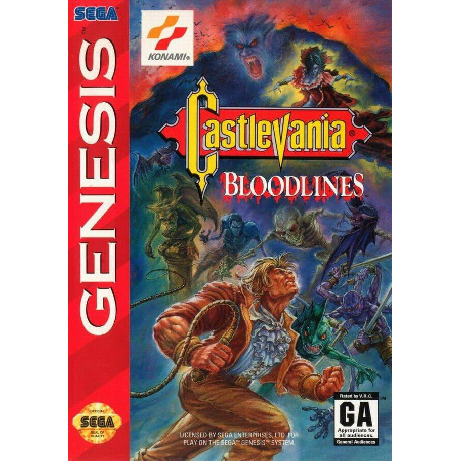 Genesis - Castlevania Bloodlines (In Case)