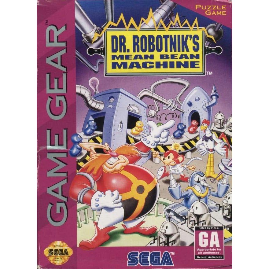 GameGear - Mean Bean Machine du Dr Robotnik (cartouche uniquement)