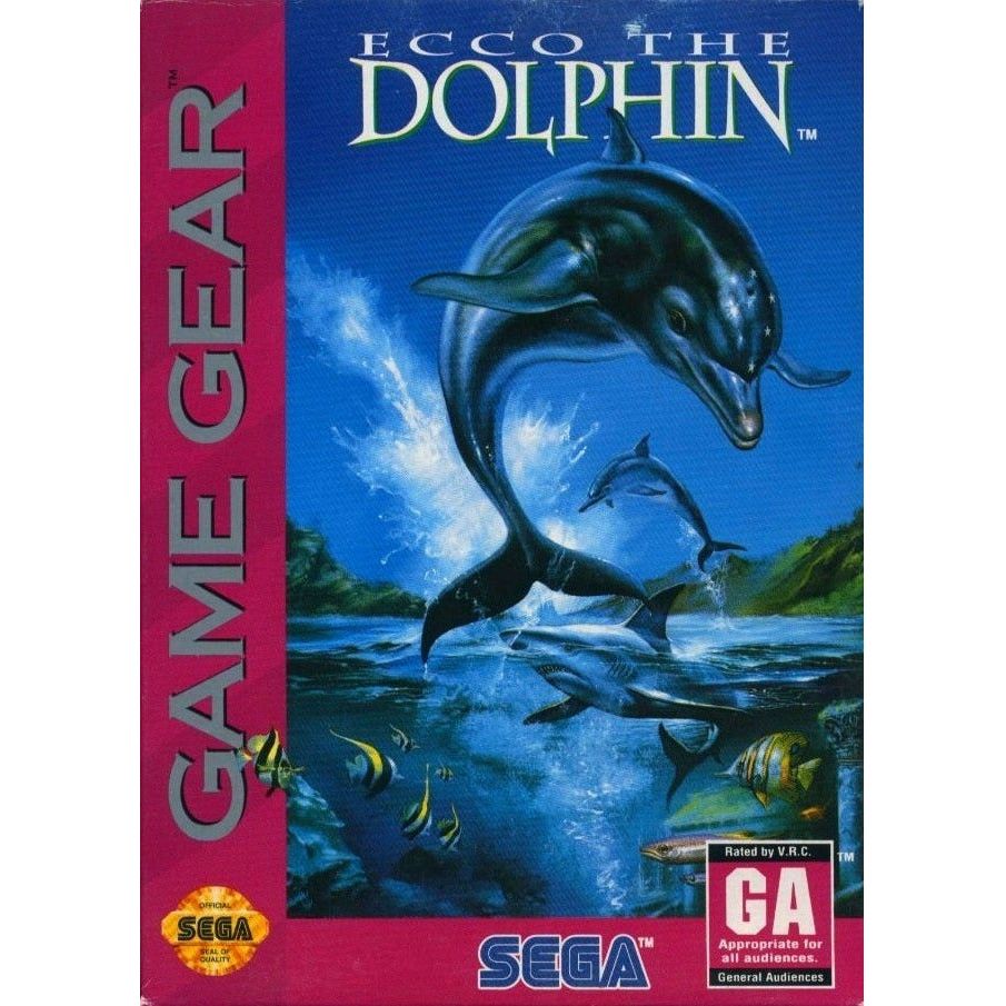 GameGear - Ecco The Dolphin (cartouche uniquement)