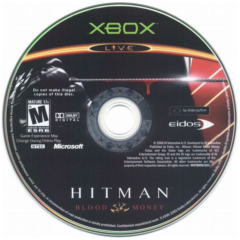 XBOX - Hitman Blood Money