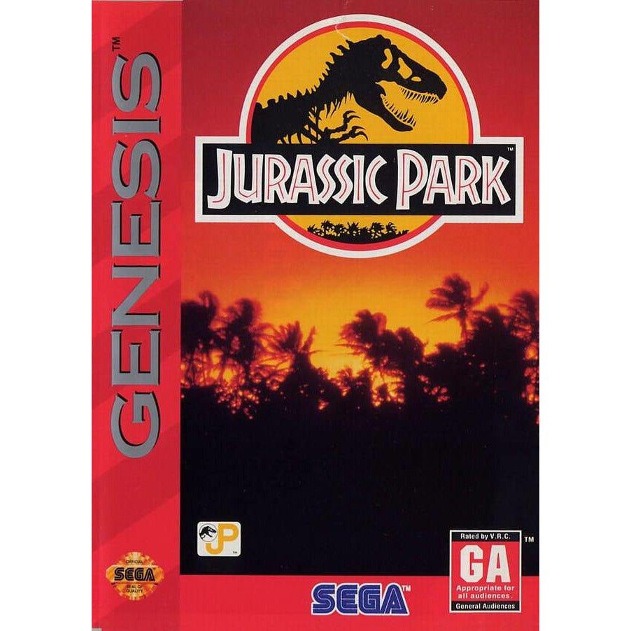 Genesis - Jurassic Park (cartouche uniquement)
