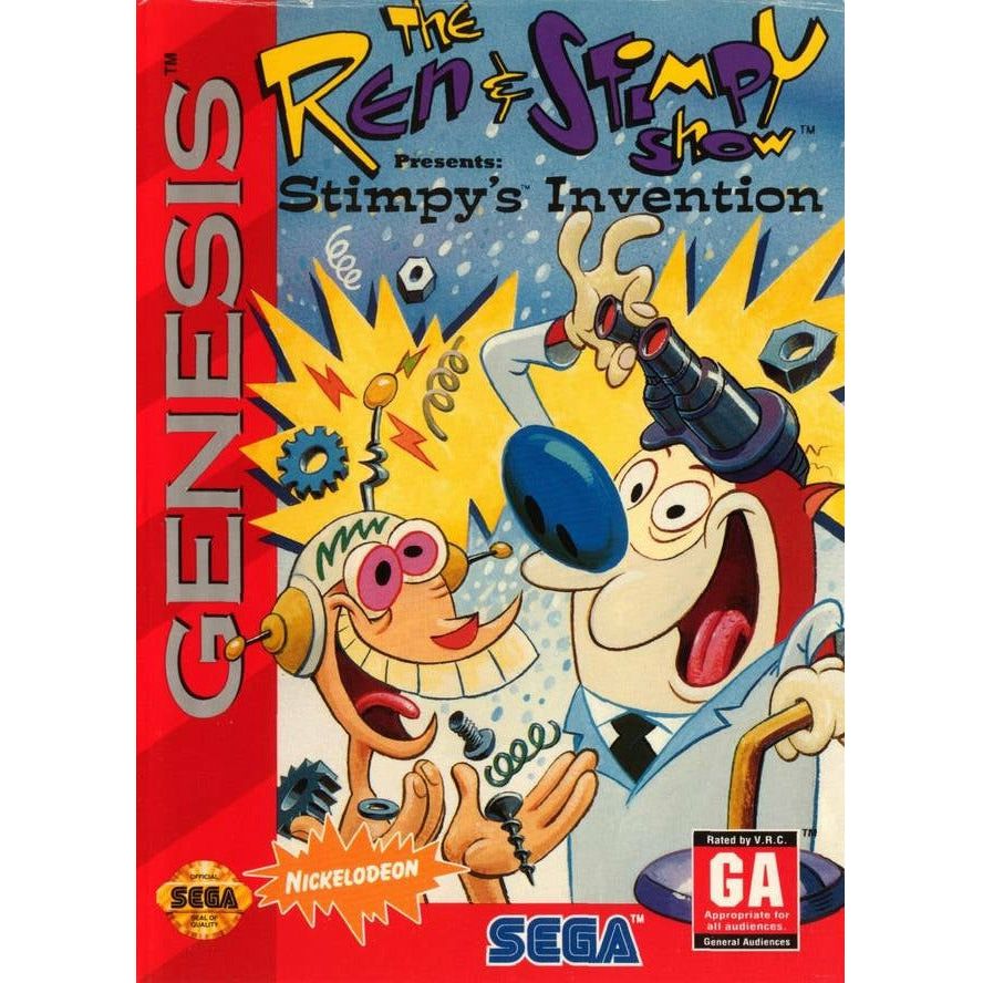 Genesis - The Ren & Stimpy Show Presents Stimpy's Invention (In Case)