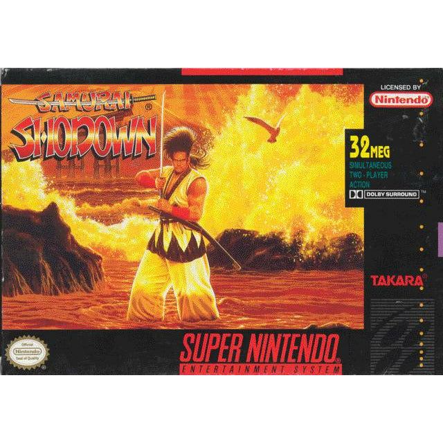 SNES - Samurai Shodown (complet en boîte)