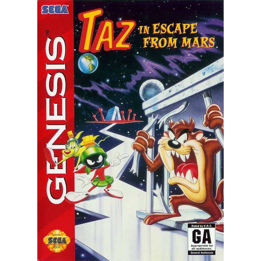 Genesis - Taz dans Escape from Mars (cartouche uniquement)