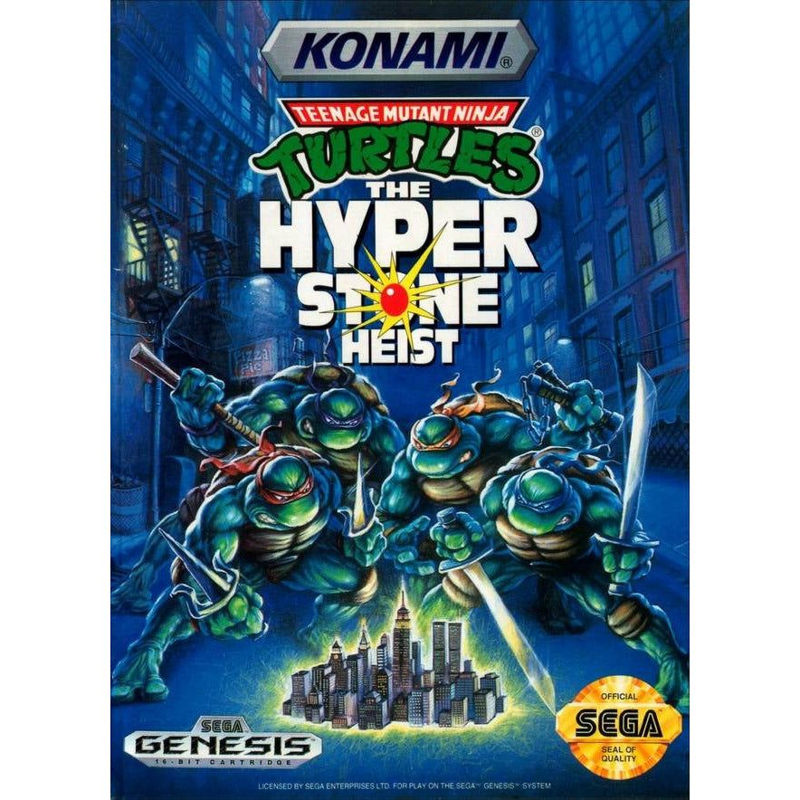 Genesis - Teenage Mutant Ninja Turtles Hyperstone Heist ( In Case)