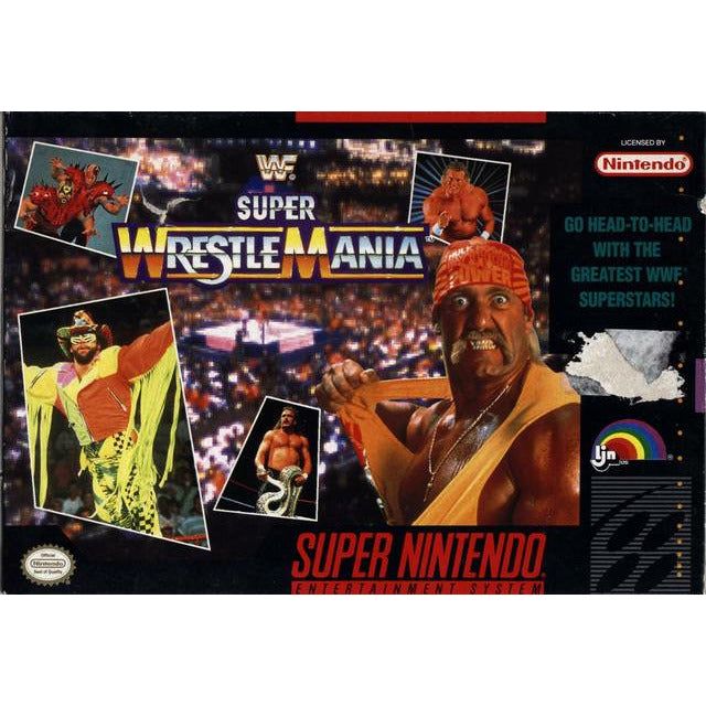 SNES - WWF Super WrestleMania (Complete in Box)