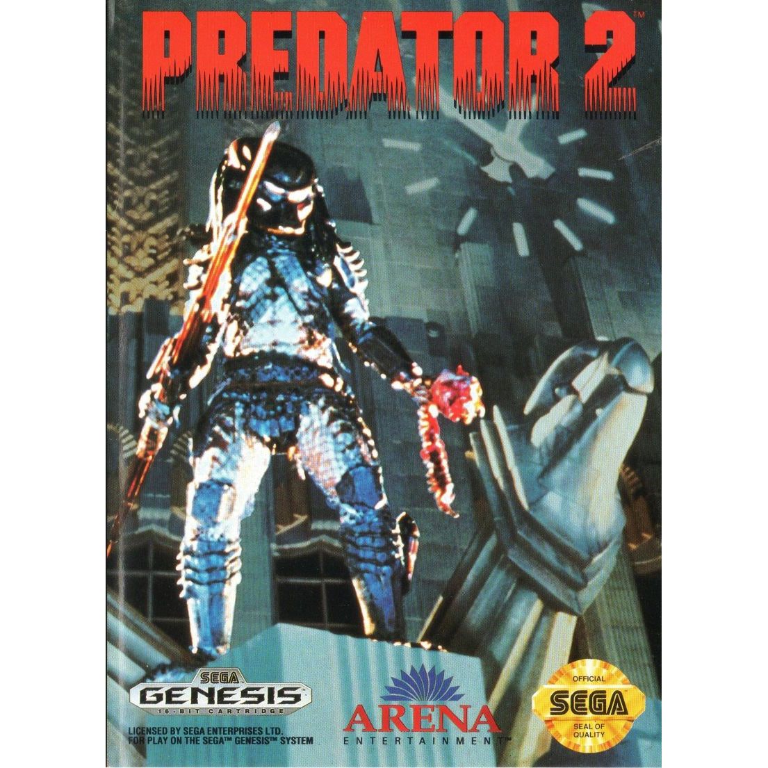 Genesis - Predator 2 (Cartridge Only)