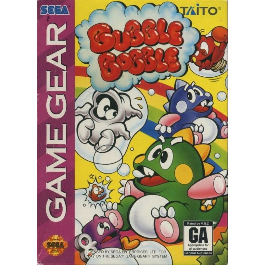 GameGear - Bubble Bobble (cartouche uniquement)