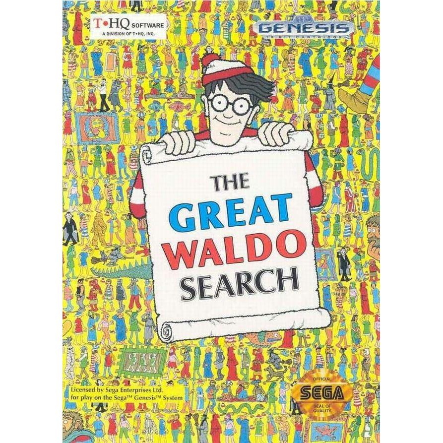 Genesis - The Great Waldo Search (Cartridge Only)