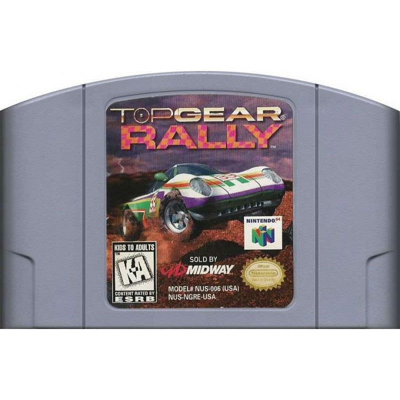 N64 – Top Gear Rally (cartouche uniquement)