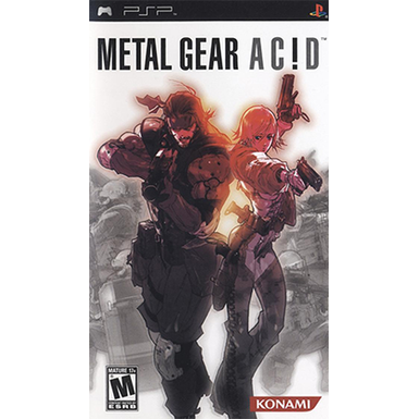 PSP - Metal Gear Acid (In Case)