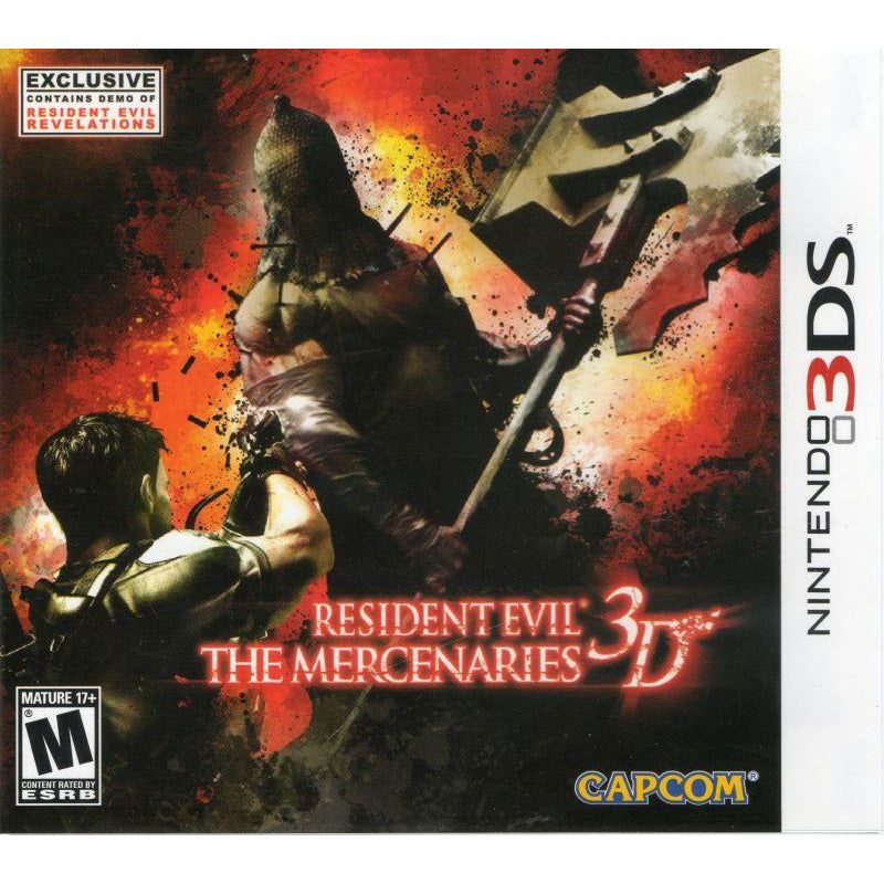 3DS - Resident Evil The Mercenaries 3D (In Case)