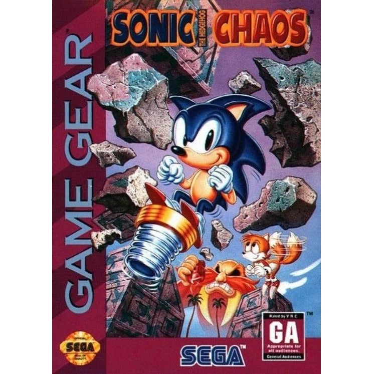 GameGear - Sonic The Hedgehog Chaos (cartouche uniquement)