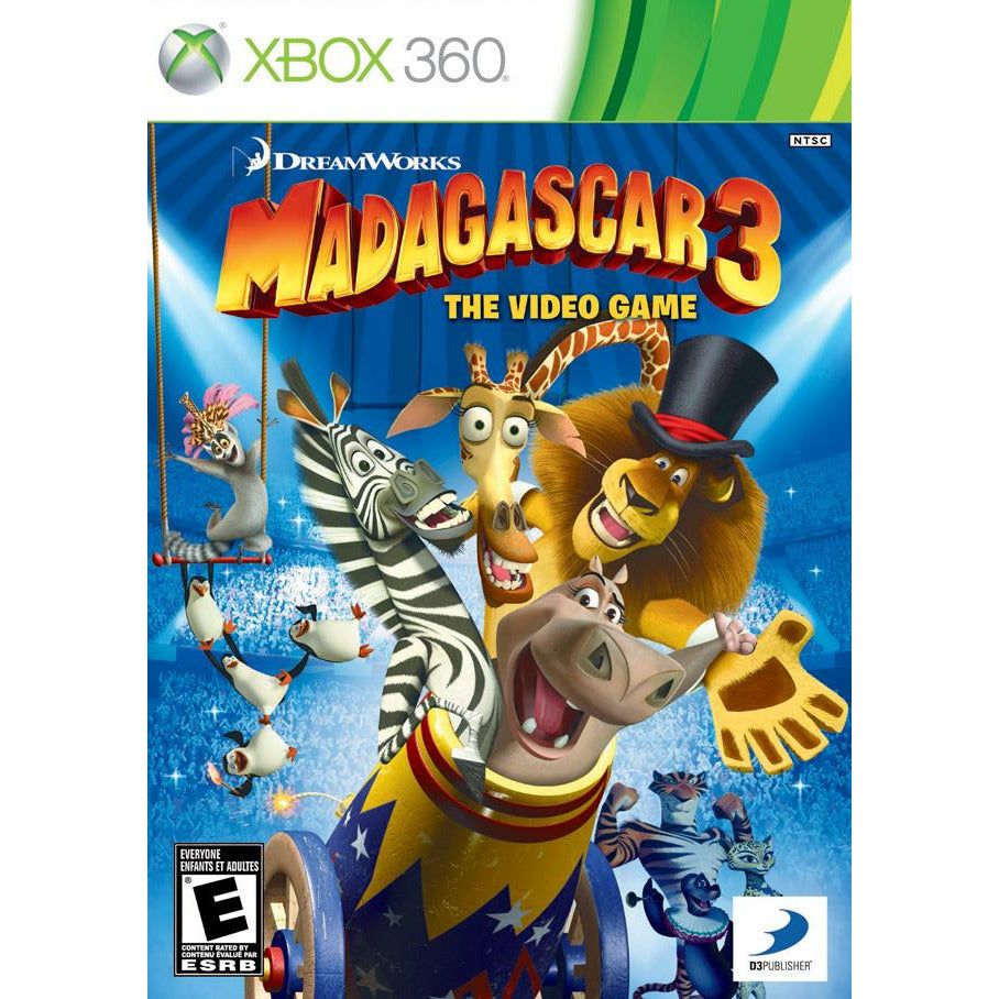 XBOX 360 - Madagascar 3 The Video Game