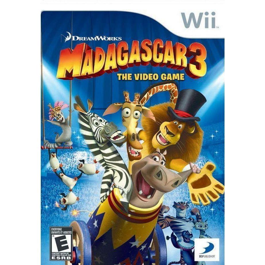 Wii - Jeu vidéo Madagascar 3