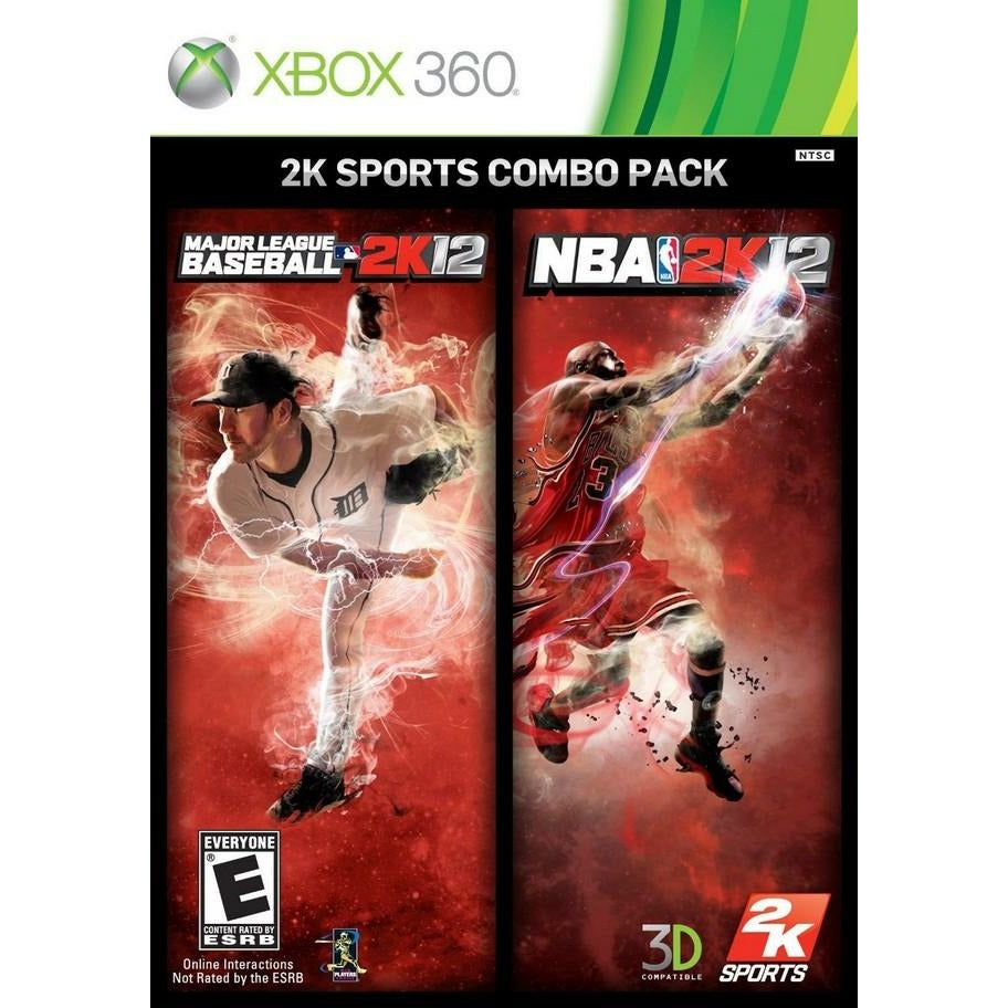 XBOX 360 - MLB 2K12 / NBA 2K12 Combo Pack