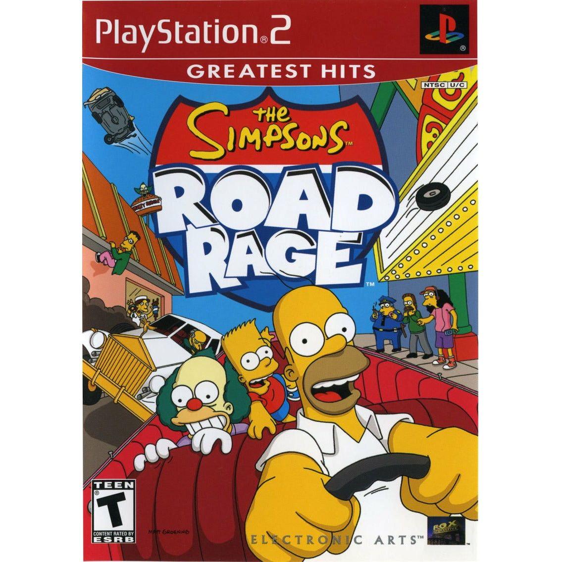 PS2 - The Simpsons Road Rage
