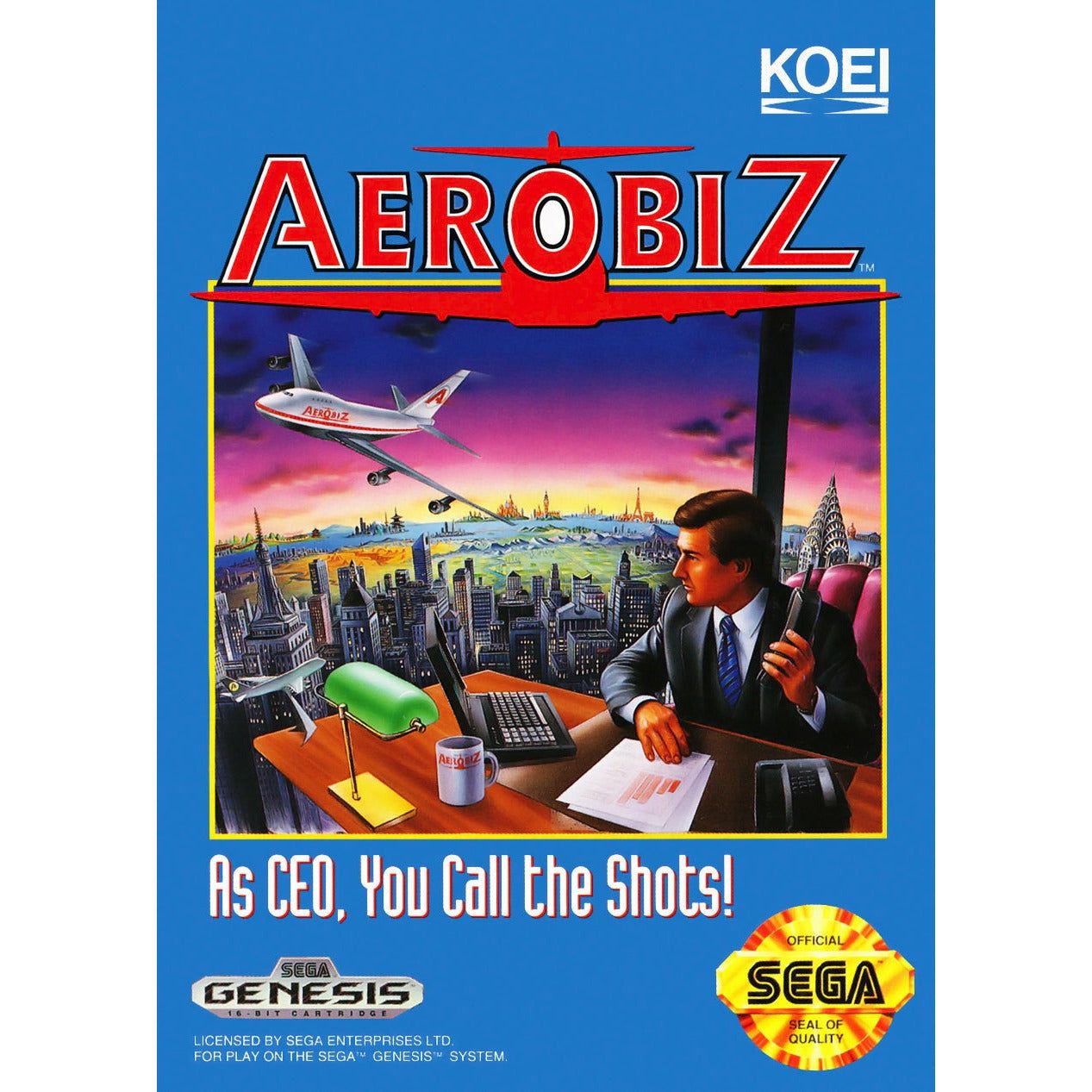 Genesis - Aerobiz (Cartridge Only)