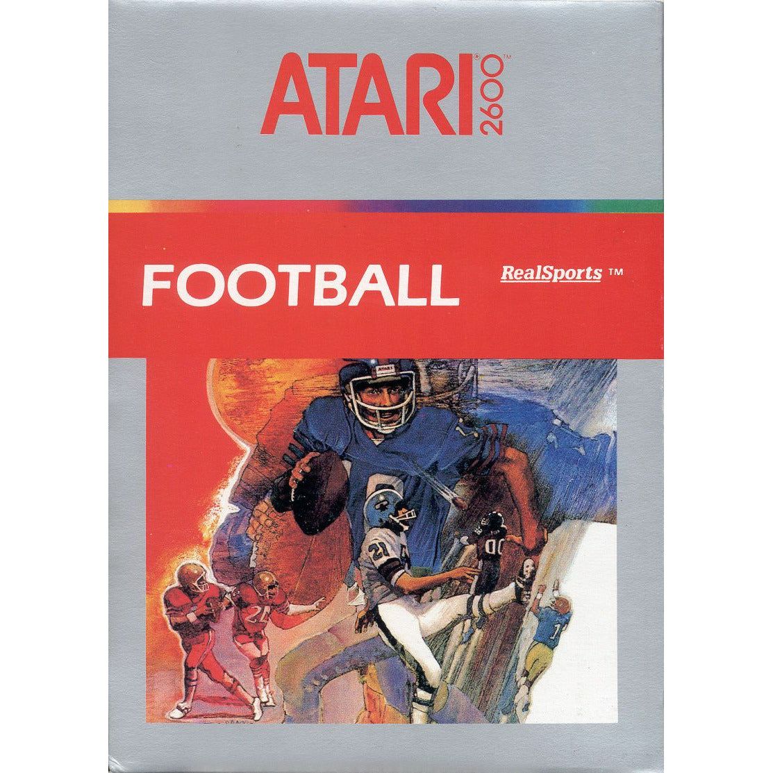 Atari 2600 - RealSports Football (cartouche uniquement)