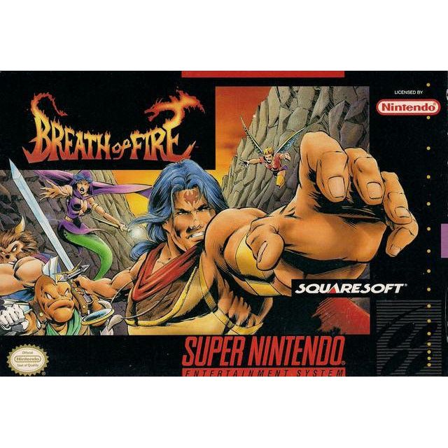 SNES - Breath of Fire (Complete in Box)