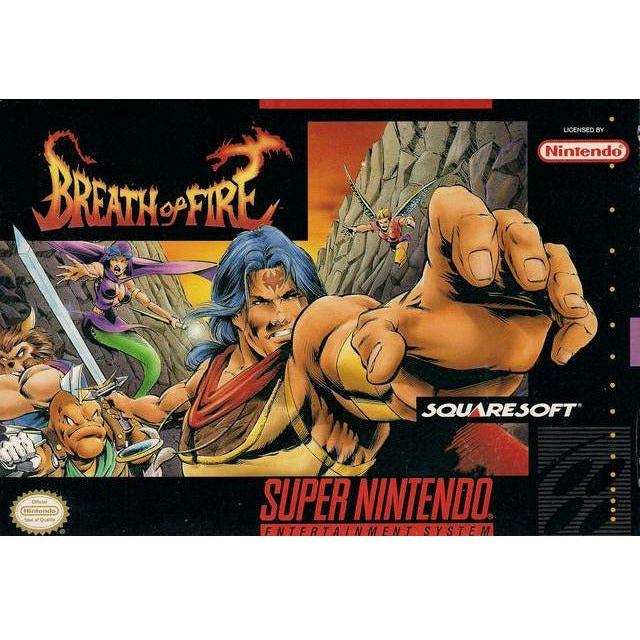 SNES - Breath of Fire (Complete in Box)