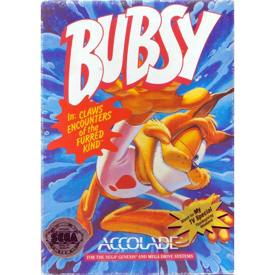 Genesis - Bubsy (Cartridge Only)