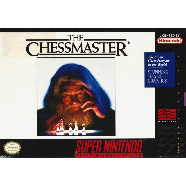 SNES - The ChessMaster (Complete in Box)