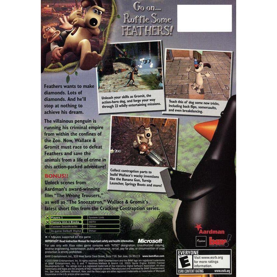 XBOX - Wallace et Gromit dans le projet Zoo