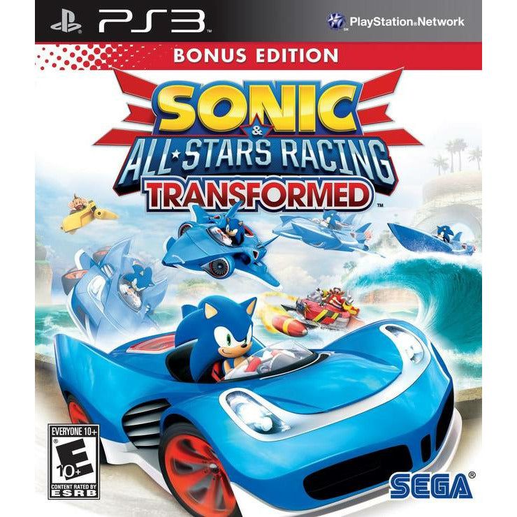 PS3 - Sonic &amp; Sega All-Stars Racing transformés