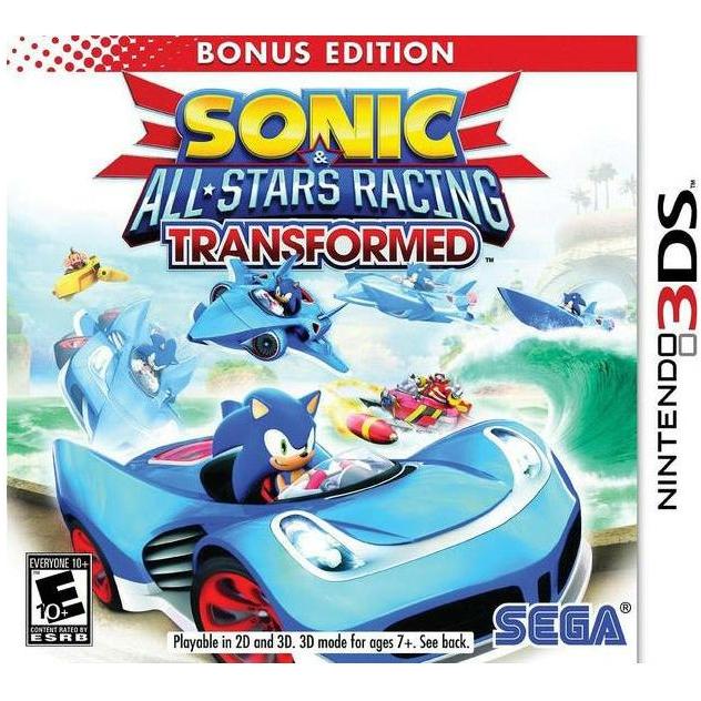 3DS - Sonic & All Stars Racing Transformed Bonus Edition (In Case)