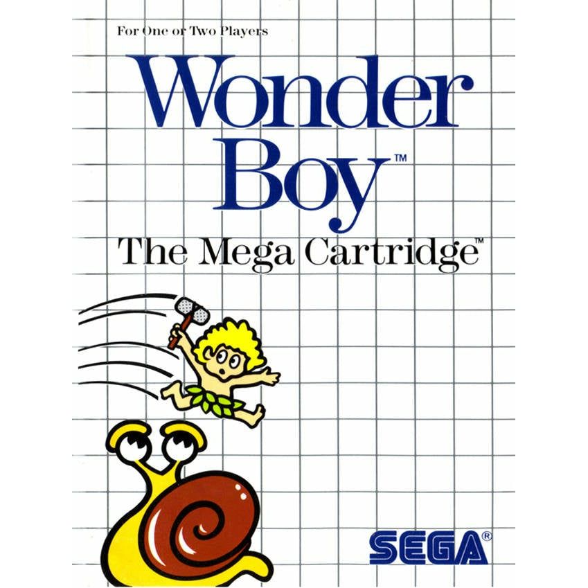 Master System - Wonder Boy (In Case)
