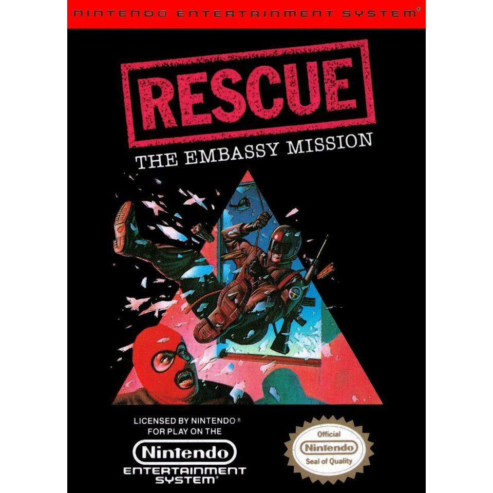 NES - Rescue the Embassy Mission (In Box)