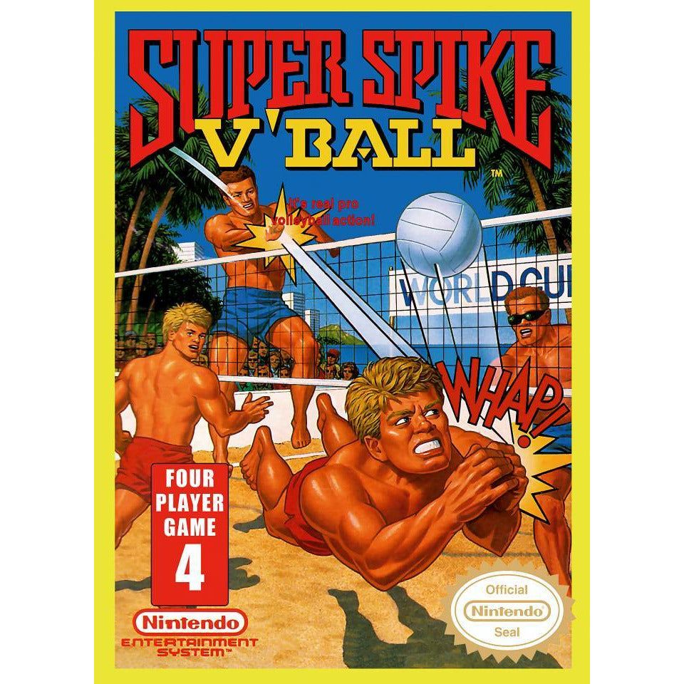 NES - Super Spike V Ball (Complete in Box)