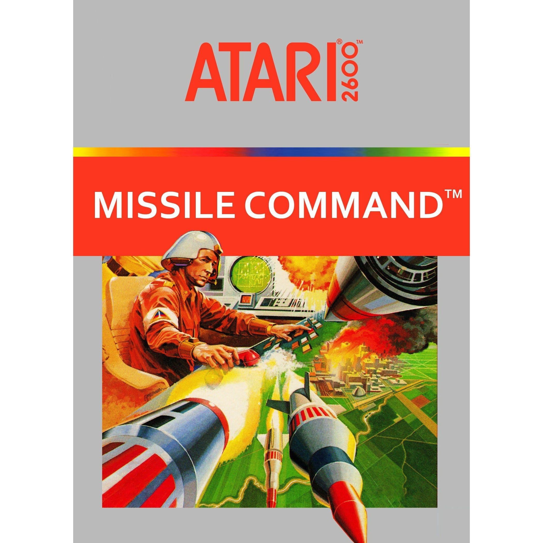 Atari 2600 - Missile Command (Cartridge Only)