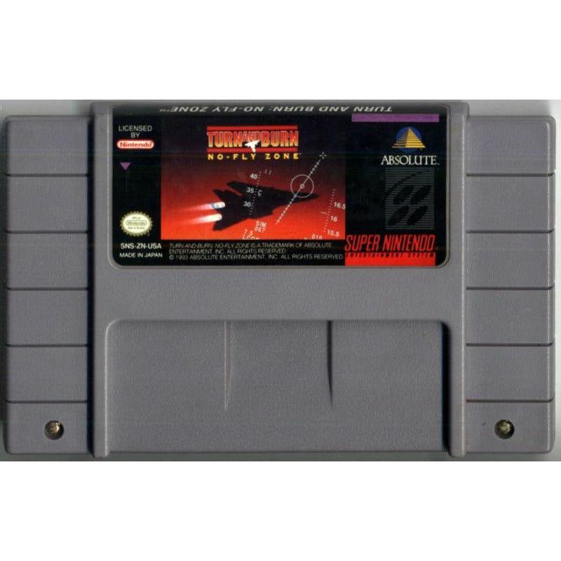 SNES - Turn and Burn No Fly Zone (cartouche uniquement)