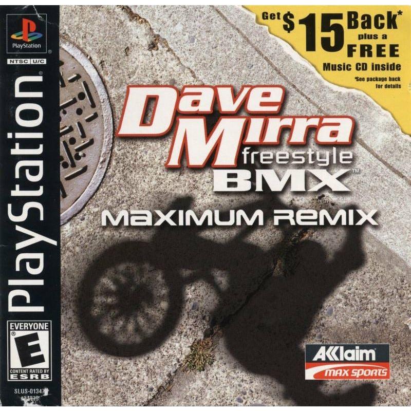 PS1 - Dave Mirra Freestyle BMX Maximum Remix