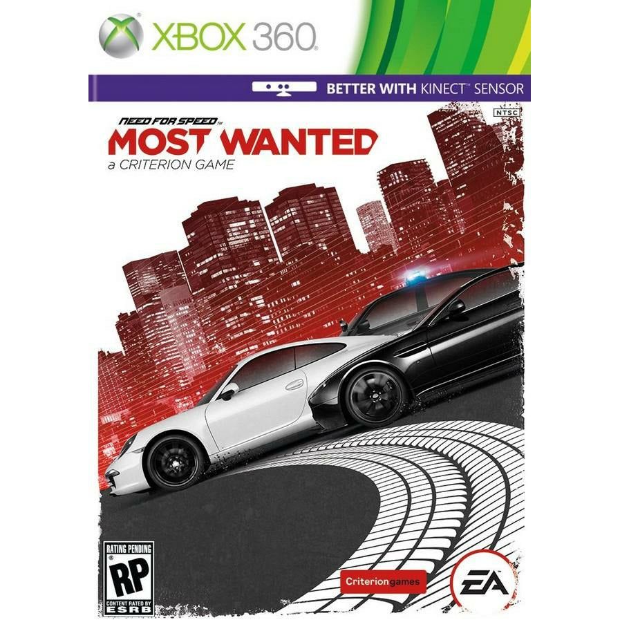 XBOX 360 - Need for Speed ​​Most Wanted Un jeu selon critères