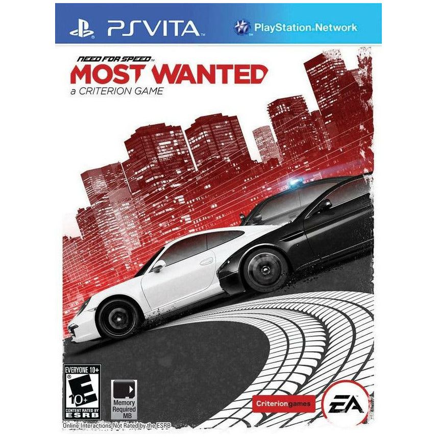 VITA - Need for Speed ​​Most Wanted - Un jeu de critères (au cas où)