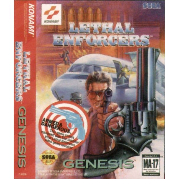 Genesis - Lethal Enforcers (Cartridge Only)